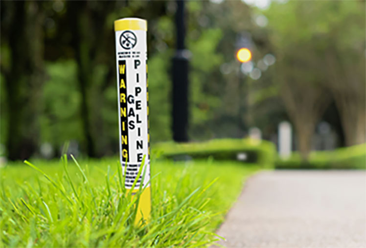 Gas Pipeline Marker